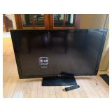 LG Flat Screen TV With Remoteï¿½52ï¿½