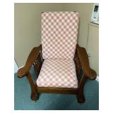 Vtg Wooden Rocking Chair 32ï¿½x29ï¿½x40ï¿½