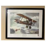 Alfred Owles Sopwith Camel, 1917 21ï¿½x17ï¿½