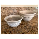 Longaberger Mixing Bowlsï¿½8ï¿½4.5