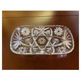 Vtg. Anchor Hocking ï¿½Star Burstï¿½ Trayï¿½12ï¿½6.5