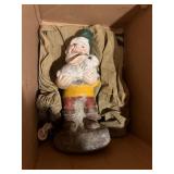 Vtg Garden Gnome Statue 13ï¿½