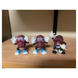 Three California Raisins Figures 2ï¿½