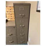 Metal Filing Cabinet With Drawers 15ï¿½x29ï¿½x31ï¿½/52ï¿½