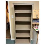 Freestanding Wood Bookcase 30ï¿½x12.5ï¿½x72ï¿½