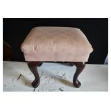 Vintage Padded Foot Stool