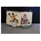 Set of 4 New Holiday Hand Towels