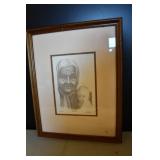 'Grandma' by Jerry Oswalt Lithograph