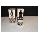 Pair NOS Avon The Pawn II Chess Piece
