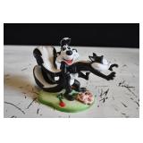 Pepe Le Pew & Penelope 'She Loves Me' Statue