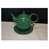 3 Piece Ceramic Tea Pot Set