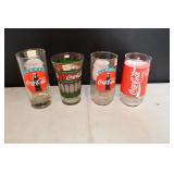 Set of 4 Coca Cola Glasses