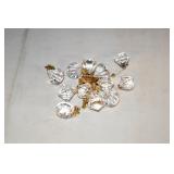Set of 12 Acrylic Teardrop Ornaments