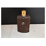 Glass Flask w/ Leather Sheath