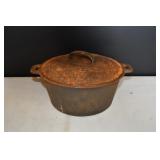 Vtg Cast Iron Dutch Oven