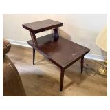 Mid-Century Two-Tier Side Table