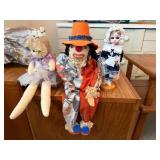 Three Decorative Dolls