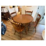 Wooden Dining Table and Chair Set