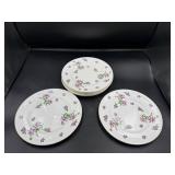 7 Royal Victoria Floral Plates