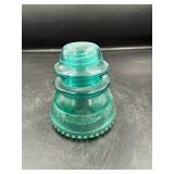 Teal Glass Insulator
