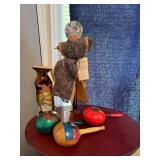 Healing Doll and Maracas Set