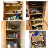 Entire Contents of Kitchen Cabinets