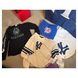Yankees Shirts, Towels, and Flag