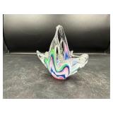 Colorful Art Glass Centerpiece