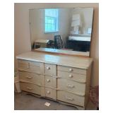 Mid-Century Dresser With Mirror