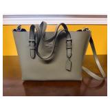 Coach Green Leather Handbag
