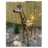 Metal Giraffe Garden Sculptureï¿½10x25x56