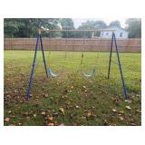 Metal Two-Seat Swing Setï¿½91ï¿½70
