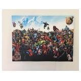 Marvel Character Canvas Printï¿½40ï¿½30