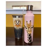 Hufflepuff & Giraffe Cups