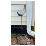 Metal Moon Garden Stakeï¿½35ï¿½ tall
