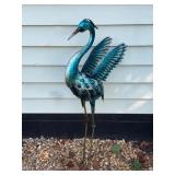 Solar Crane Garden Sculptureï¿½39ï¿½ tall