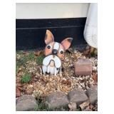 Rustic Dog Garden Ornamentï¿½14ï¿½ tall