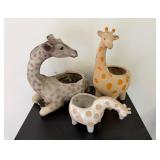 Giraffe Plantersï¿½11ï¿½ tall