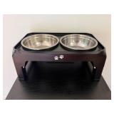 Elevated Pet Feeder with Bowlsï¿½13ï¿½6