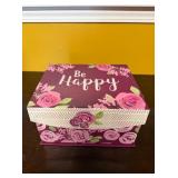 Decorative Floral Storage Boxï¿½10x8x5