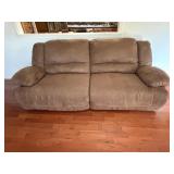 Brown Reclining Sofaï¿½84x35x39