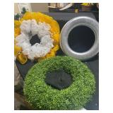 Three Wreath Bases for Crafting, Various Materials