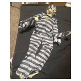Halloween Décor and Accessories Lot with Skeleton