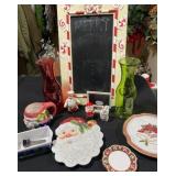 Christmas-Themed Decor and Serveware