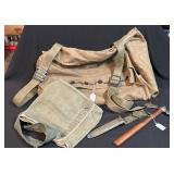 1970s Italian Military Duffle Bag with Tools and A