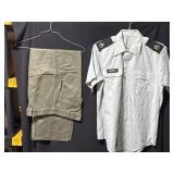 Vietnam War-Era Pants and Cold War-Era Shirt Set