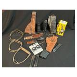Holsters, Knives, Accessories, and Stirrups