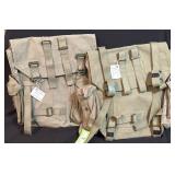 Two South African Ruckacks labeled SADF Pattern 70
