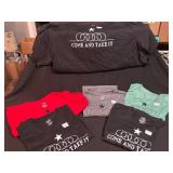 Six T-Shirts With 'Come and Take It' Design and Su