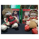 Christmas Around the World Plush Bunny Dolls